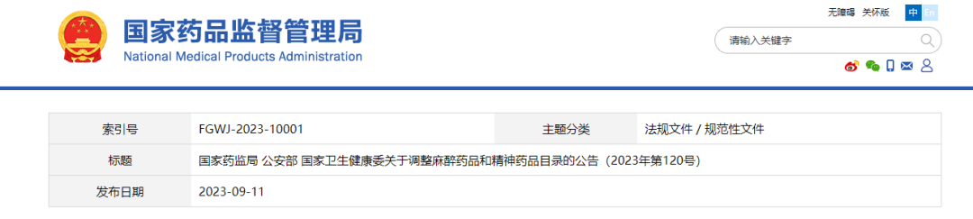 依托咪酯列入第二类精神药品目录！依托咪酯检测，势在必行